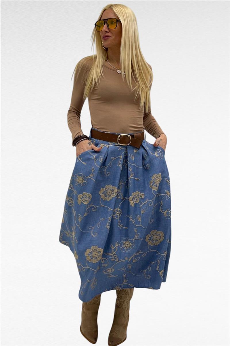 gonna con ricami in rilievo lovely